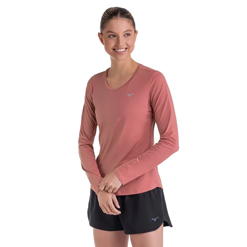 02 camiseta fem m l mizuno pro uv